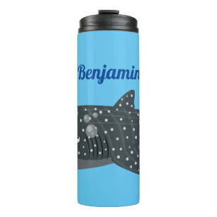 Bouteilles Isothermes Caricature joli requin baleine joyeux