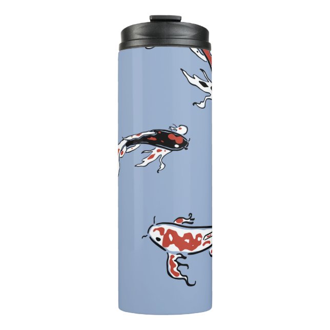 Bouteilles Isothermes carpe de poisson motif koi koi carp (Devant)