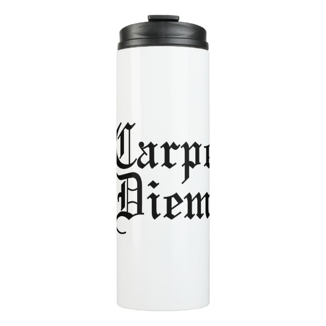 Bouteilles Isothermes Carpe Diem - Phrase latine (Devant)