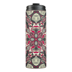 Bouteilles Isothermes carré de soie foulard ou mouchoir design motif 