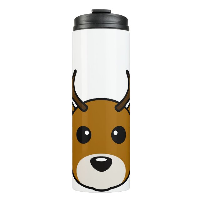 Bouteilles Isothermes Cartoon Deer (Devant)