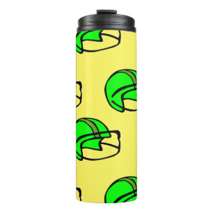 Bouteilles Isothermes Casque de football vert