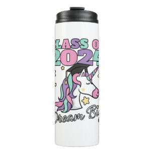Bouteilles Isothermes Casquette de remise des diplômes Licorne Magique F