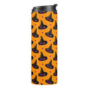 Bouteilles Isothermes casquettes sorcières halloween motif