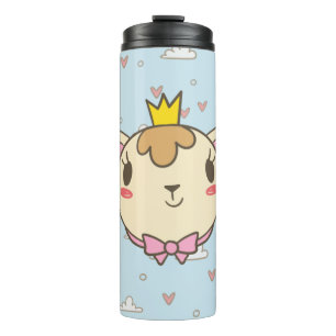 Bouteilles Isothermes Cat cloud heart texture kitten