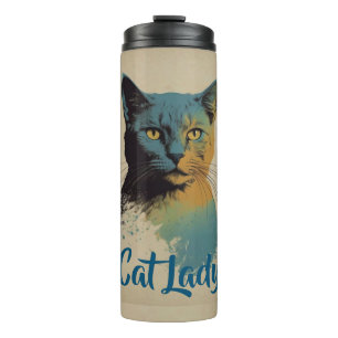 Bouteilles Isothermes Cat Lady Tumbler Thermique