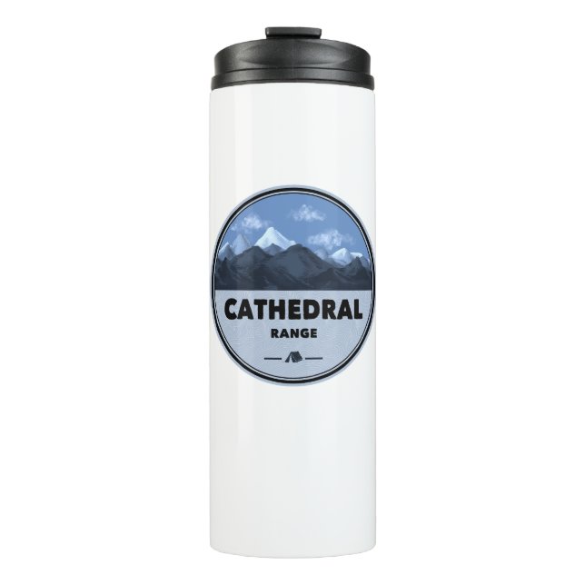 Bouteilles Isothermes Cathedral Range Camping Californie (Devant)