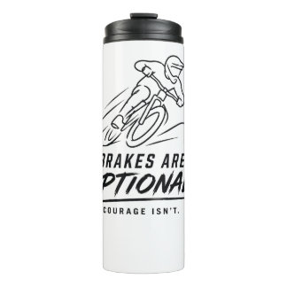 Bouteilles Isothermes Cavalier de VTT Descente