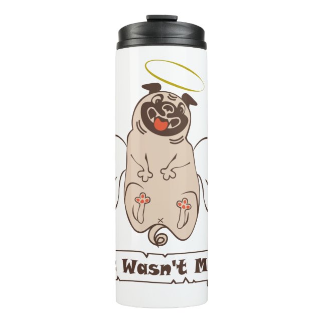 Bouteilles Isothermes Ce n'était pas moi ange carlin drôle de citation (Devant)