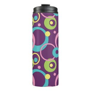 Bouteilles Isothermes Cercles pourpres Funky Tumbler Thermal