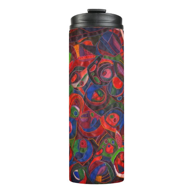 Bouteilles Isothermes Cercles rouges (Devant)