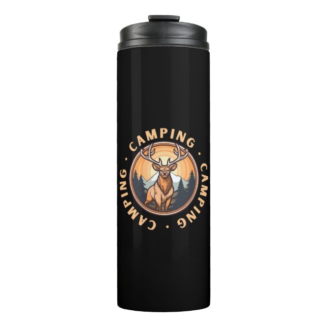 Bouteilles Isothermes Cerf - Faune - Camping (Devant)