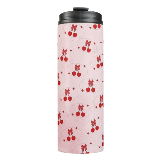 Bouteilles Isothermes Cerise (Devant)