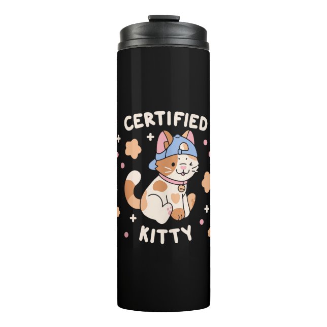 Bouteilles Isothermes Certifié Kitty Cat Lover (Devant)