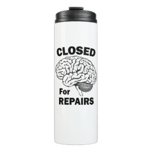 Bouteilles Isothermes Cerveau Fermé Pour Réparations
