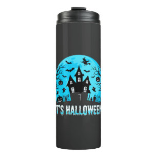 Bouteilles Isothermes C'est Halloween Maison Hantée Conception Chauve-so
