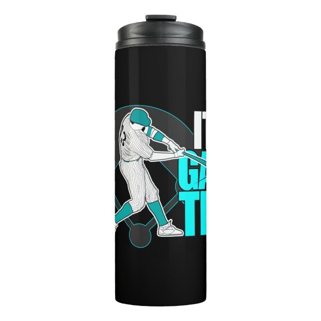 Bouteilles Isothermes C'est l'heure du jeu - Baseball (Devant)