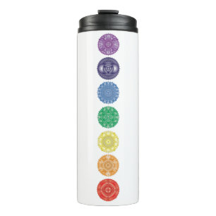 Bouteilles Isothermes Chakra Mandala Thermal Tumbler