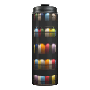 BOUTEILLES ISOTHERMES CHAMBRES AVEC PORTES DE COULEUR ÉTABLIE