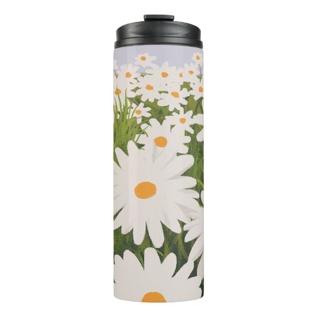 Bouteilles Isothermes Champ de marguerite Thermal Tumbler (Devant)