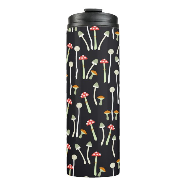Bouteilles Isothermes champignons, automne, motif  (Devant)