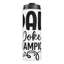 Champion de la farce papa | Drôle cadeau de fête d
