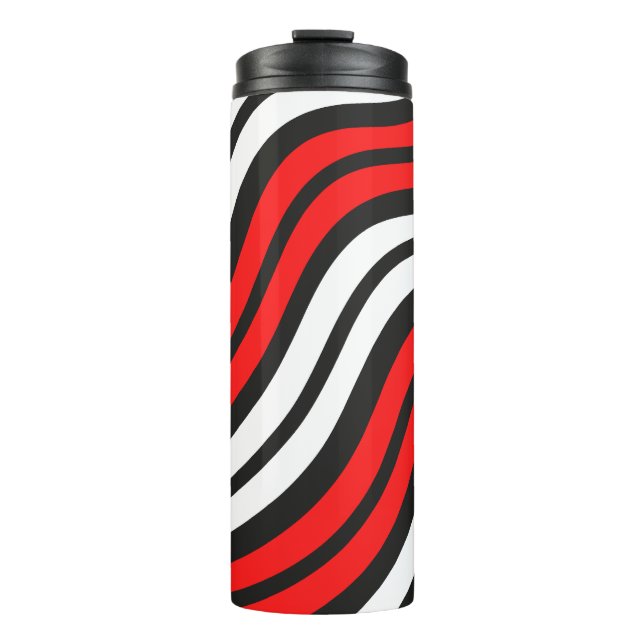 Bouteilles Isothermes Chandycane rouge Mikitez Christmaspattern (Devant)