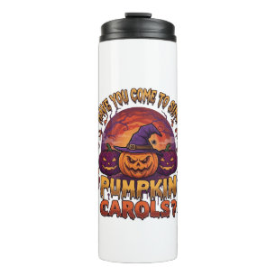 Bouteilles Isothermes Chants de citrouille Halloween Citrouilles Chapeau