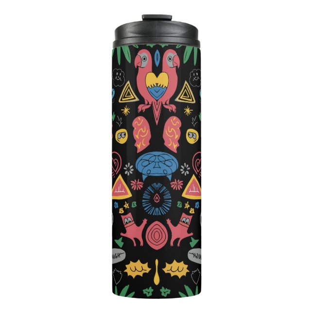 Bouteilles Isothermes Chaotique Doodle Art Shirt - Esquisse Abstraite am (Devant)