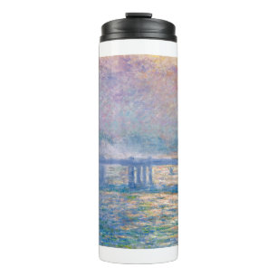 Bouteilles Isothermes Charing Cross Bridge by Claude Monet