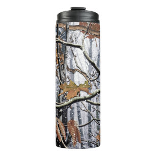 Bouteilles Isothermes Chasse au Camouflage Motif de neige 3