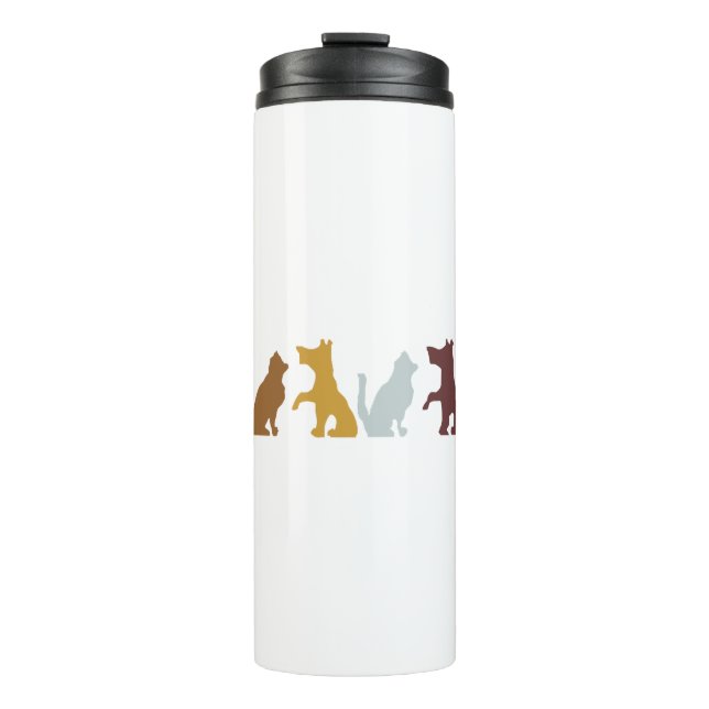 Bouteilles Isothermes Chat et chien    (Devant)