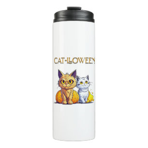 Bouteilles Isothermes Chat Halloween 