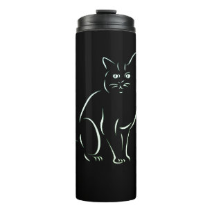 Bouteilles Isothermes Chat Kitty Blanc
