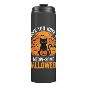 Bouteilles Isothermes Chat Noir Halloween Incroyable