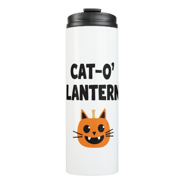 Bouteilles Isothermes Chat-O'-Lanterne 3 (Devant)