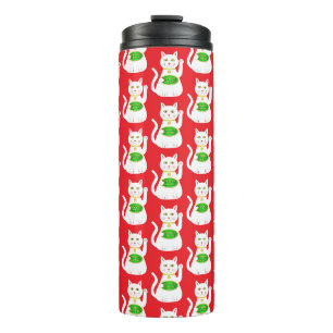 Bouteilles Isothermes Chat Oriental Lucky Patterned