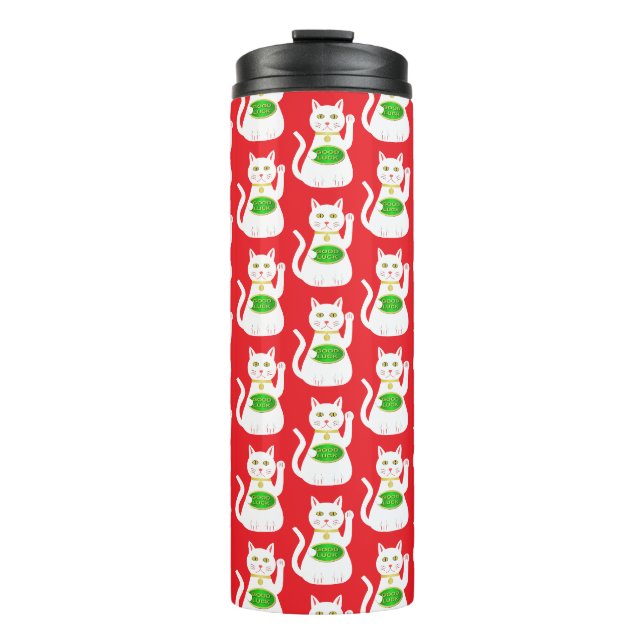 Bouteilles Isothermes Chat Oriental Lucky Patterned (Devant)