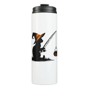Bouteilles Isothermes Chat Pêche Citrouille Costume Halloween Amoureux d