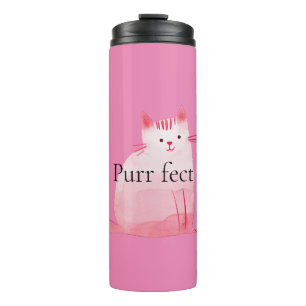 Bouteilles Isothermes Chat rose