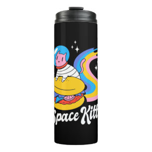 Bouteilles Isothermes Chat spatial astronaute