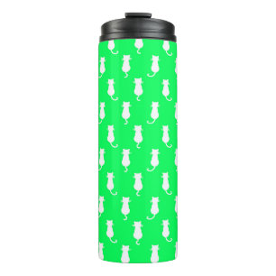 Bouteilles Isothermes Chats Fantaisistes Verts Pour Toujours