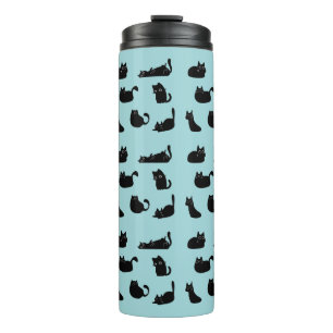 Bouteilles Isothermes Chats noirs amusants