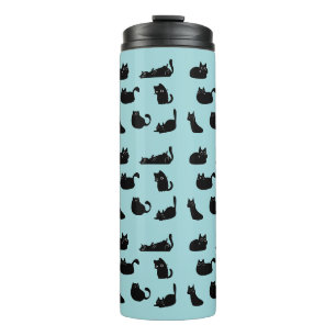 Bouteilles Isothermes Chats noirs drôles