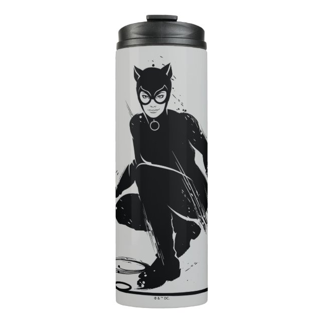 Bouteilles Isothermes Chatte Encreuse Pose De Pinceau (Devant)