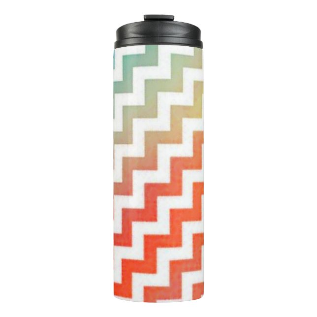 Bouteilles Isothermes Chauffeur thermique Pastel chevron (Devant)