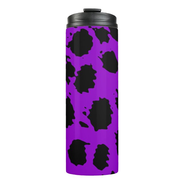 Bouteilles Isothermes Cheetah Purple (Devant)