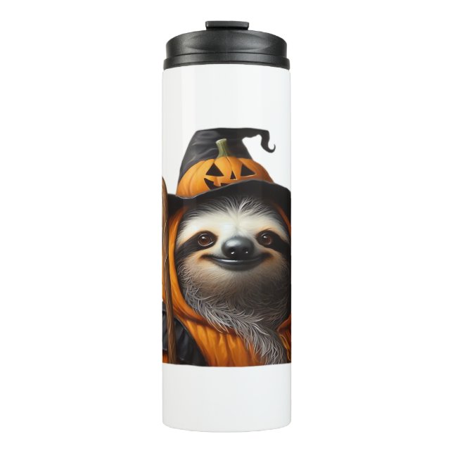 Bouteilles Isothermes Chemise classique Sloth Halloween (Devant)