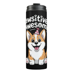 Bouteilles Isothermes Chemise de Chien d'Anniversaire Corgi, d'une grand