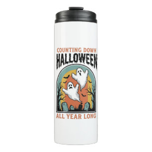 Bouteilles Isothermes Chemise de compte à rebours d'Halloween Graphique